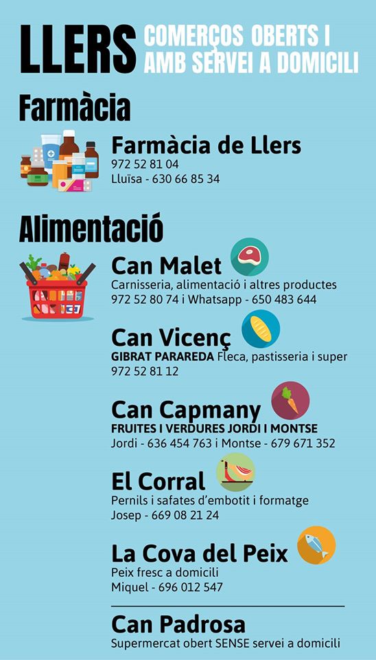 Informació comerços